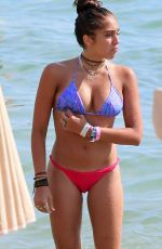 LOURDES LEON in Bikini in Cannes