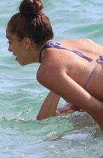 LOURDES LEON in Bikini in Cannes