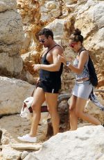 LOURDES LEON in Skirt Arrives at a Boat in Ibiza
