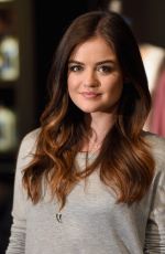 LUCY HALE at Her Collection Launch at Hollister Store in Los Angeles