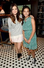 LUCY HALE at Her Collection Launch at Hollister Store in Los Angeles