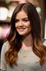 LUCY HALE at Her Collection Launch at Hollister Store in Los Angeles