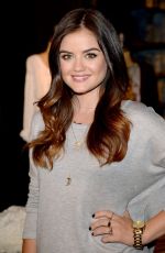 LUCY HALE at Her Collection Launch at Hollister Store in Los Angeles