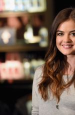 LUCY HALE at Her Collection Launch at Hollister Store in Los Angeles