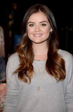 LUCY HALE at Her Collection Launch at Hollister Store in Los Angeles