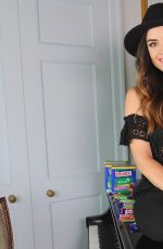 LUCY HALE at Nestle Crunch Girl Scout Candy Bars Promotion