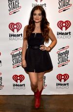 LUCY HALE at the Iheart Radio Theater in Burbank