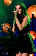 LUCY HALE at the Iheart Radio Theater in Burbank