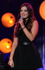 LUCY HALE at the Iheart Radio Theater in Burbank