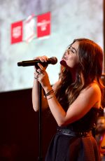 LUCY HALE at the Iheart Radio Theater in Burbank