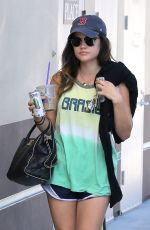LUCY HALE Leaves a Gym in Los Angeles