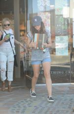 LUCY HALE Out Shopping in Los Angeles