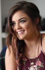 LUCY HALE Performs at The Hollister House