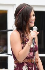 LUCY HALE Performs at The Hollister House