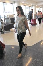 LUCY LIU Arrives at LAX Airport in Los Angeles