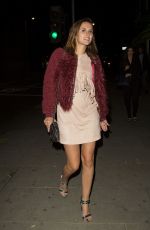 LUCY WATSON NIght Out in London