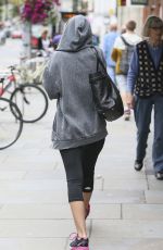 LUXY WATSON in Tank Top Out and About in Chelsea
