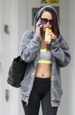 LUXY WATSON in Tank Top Out and About in Chelsea