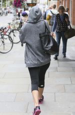 LUXY WATSON in Tank Top Out and About in Chelsea