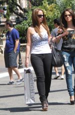 MADISON PETTIS Out at the Grove in Los Angeles