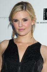 MAGGIE GRACE at About Alex Premiere in Hollywood