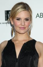MAGGIE GRACE at About Alex Premiere in Hollywood