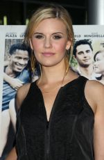 MAGGIE GRACE at About Alex Premiere in Hollywood