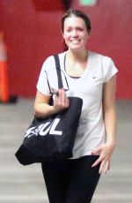 MANDY MOORE and MINKA KELLY Leaves Soulcycle in West Hollywood