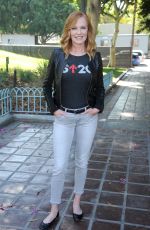 MARG HELGENBERGER at Stand Uo To CAncer Press Conference in Los Angeles