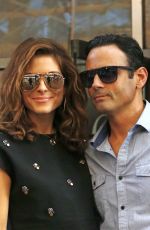 MARIA MENOUNOS and Kevin Undergaro at the Mandarin Hotel in New York