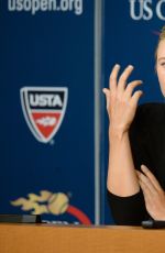 MARIA SHARAPOVA at 2014 US Open Press Conference in New York
