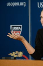 MARIA SHARAPOVA at 2014 US Open Press Conference in New York