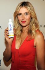 MARIA SHARAPOVA Promotes Supergoop at Sephora 5th Ave in New York