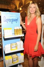 MARIA SHARAPOVA Promotes Supergoop at Sephora 5th Ave in New York