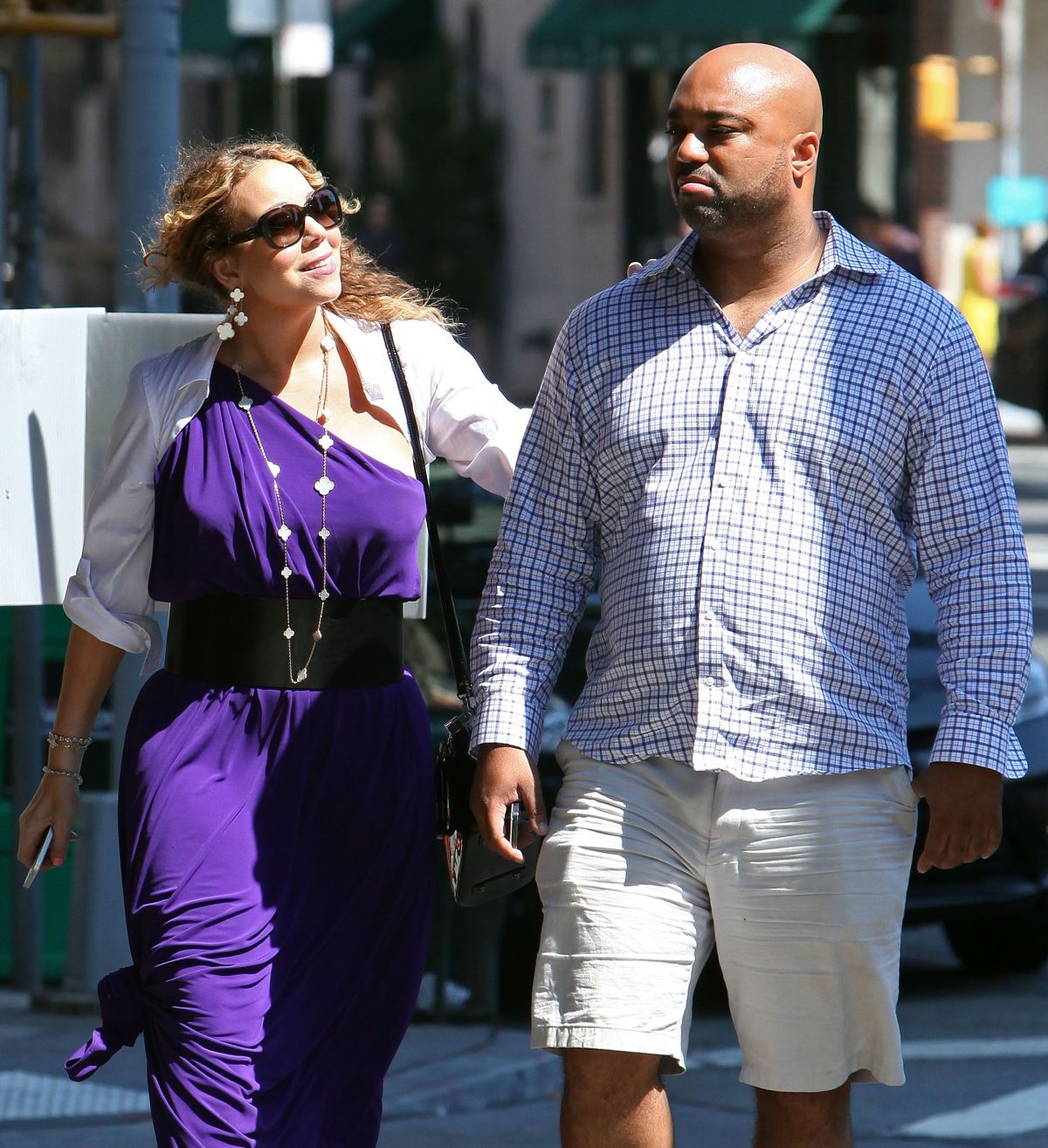 MARIAH CAREY Out and About in New York MARIAH CAREY Out and About in New York