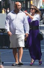 MARIAH CAREY Out and About in New York