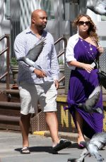 MARIAH CAREY Out and About in New York