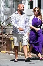 MARIAH CAREY Out and About in New York