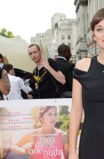 MARION COTILLARD at Two Days, One Night Premiere in London