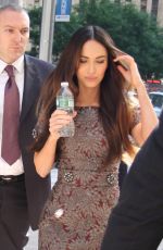 MEGAN FOX Arrives at Siriusxm Radio in New York