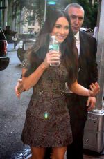 MEGAN FOX Arrives at Siriusxm Radio in New York