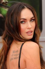 MEGAN FOX at Teenage Mutant Ninja Turtles Premiere in Westwood