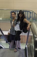 MICHELLE RODRIGUEZ at Airport in Ibiza