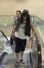 MICHELLE RODRIGUEZ at Airport in Ibiza