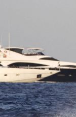 MICHELLE RODRIGUEZ Flyboaring in Ibiza