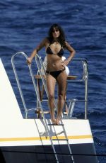 MICHELLE RODRIGUEZ in Bikini at a Yacht in Sardinia