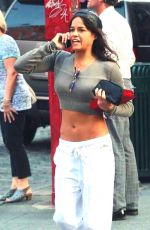 MICHELLE RODRIGUEZ Out and Sbout in Soho