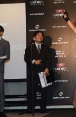 MIESHA TATE at UFC Press Conference in Tokyo