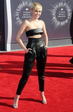 MILEY CYRUS at 2014 MTV Video Music Awards