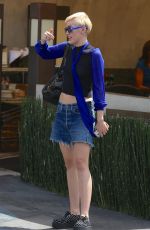 MILEY CYRUS at Kiwami Aushi in Studio City